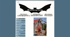 Desktop Screenshot of batguy.org